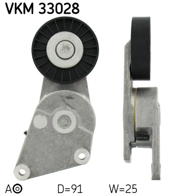Ролик натяжителя приводного ремня  DAYCO арт. VKM 33028